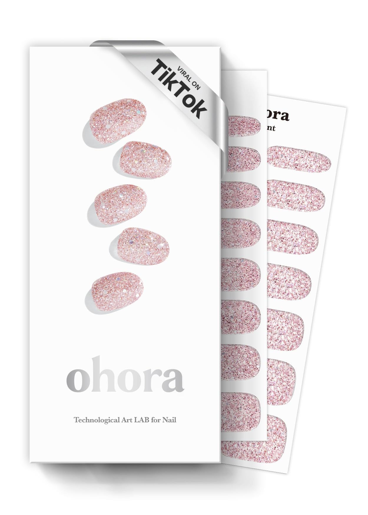 ohora Polvo Pixie tono piel con brillos, acabado natural