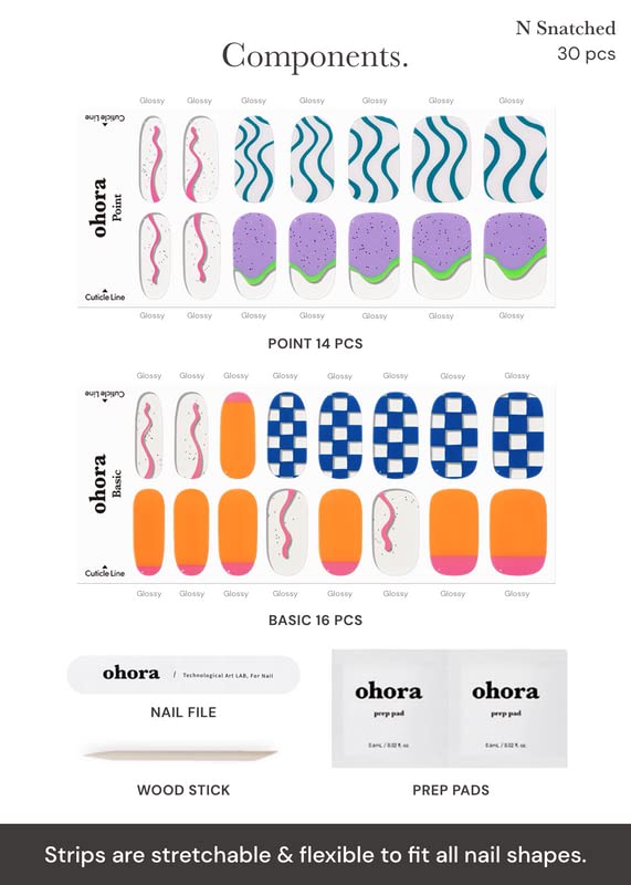 ohora N Snatched duración larga, diseño que resiste uso diario