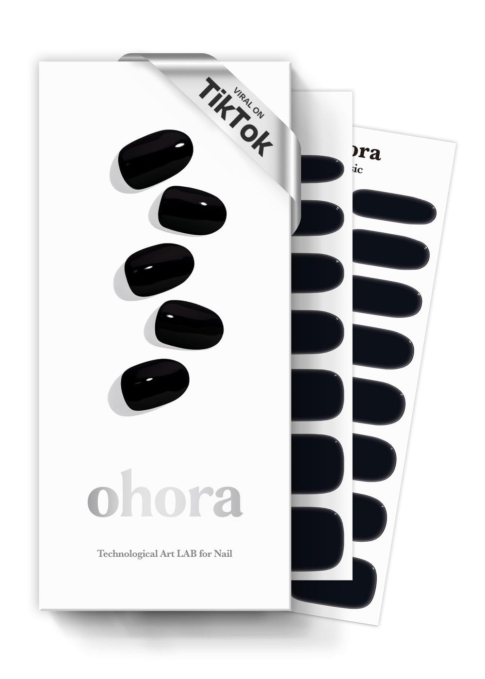Ohora Onyx: kit frontal de tiras de gel semicurado para uñas pulidas