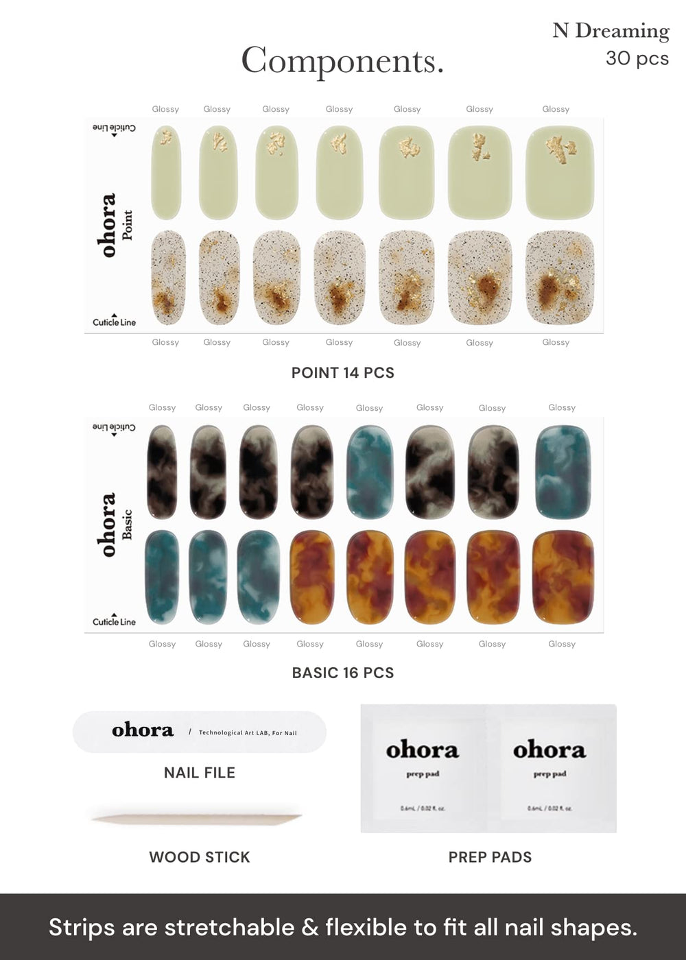 Ohora Semicurado curado con lámpara UV para resultados duraderos.