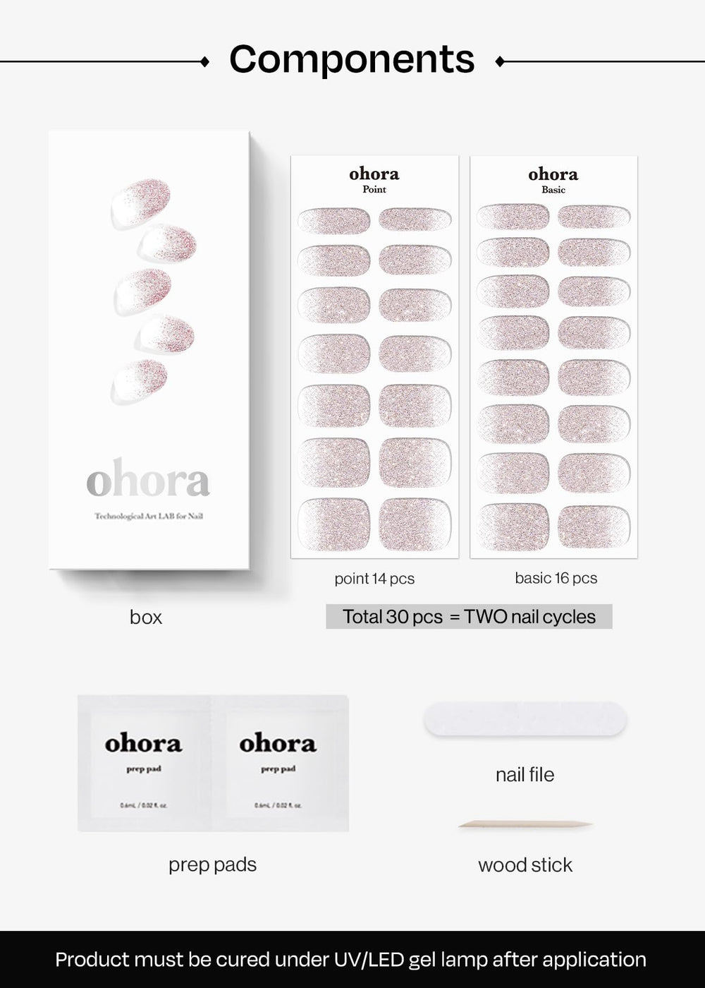 Ohora: lima de uñas incluida para dar forma precisa