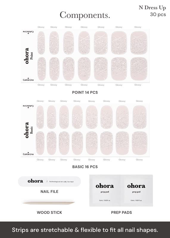 ohora N Dress Up kit de accesorios incluido, una aplicación limpia