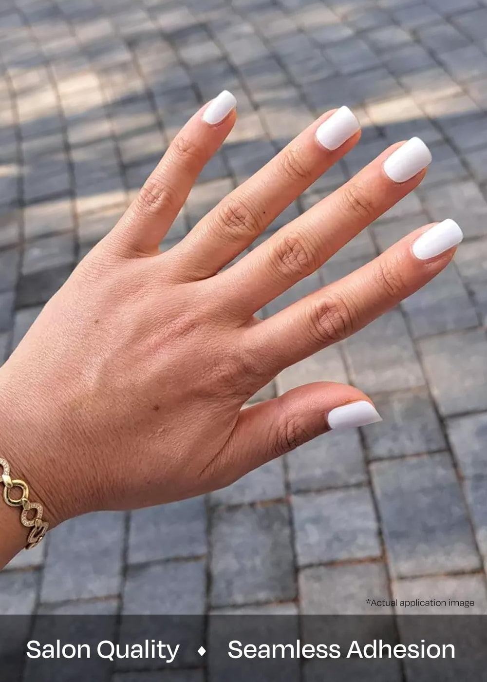 ohora N Clean White: palillo de madera para aplicar tiras con precisión