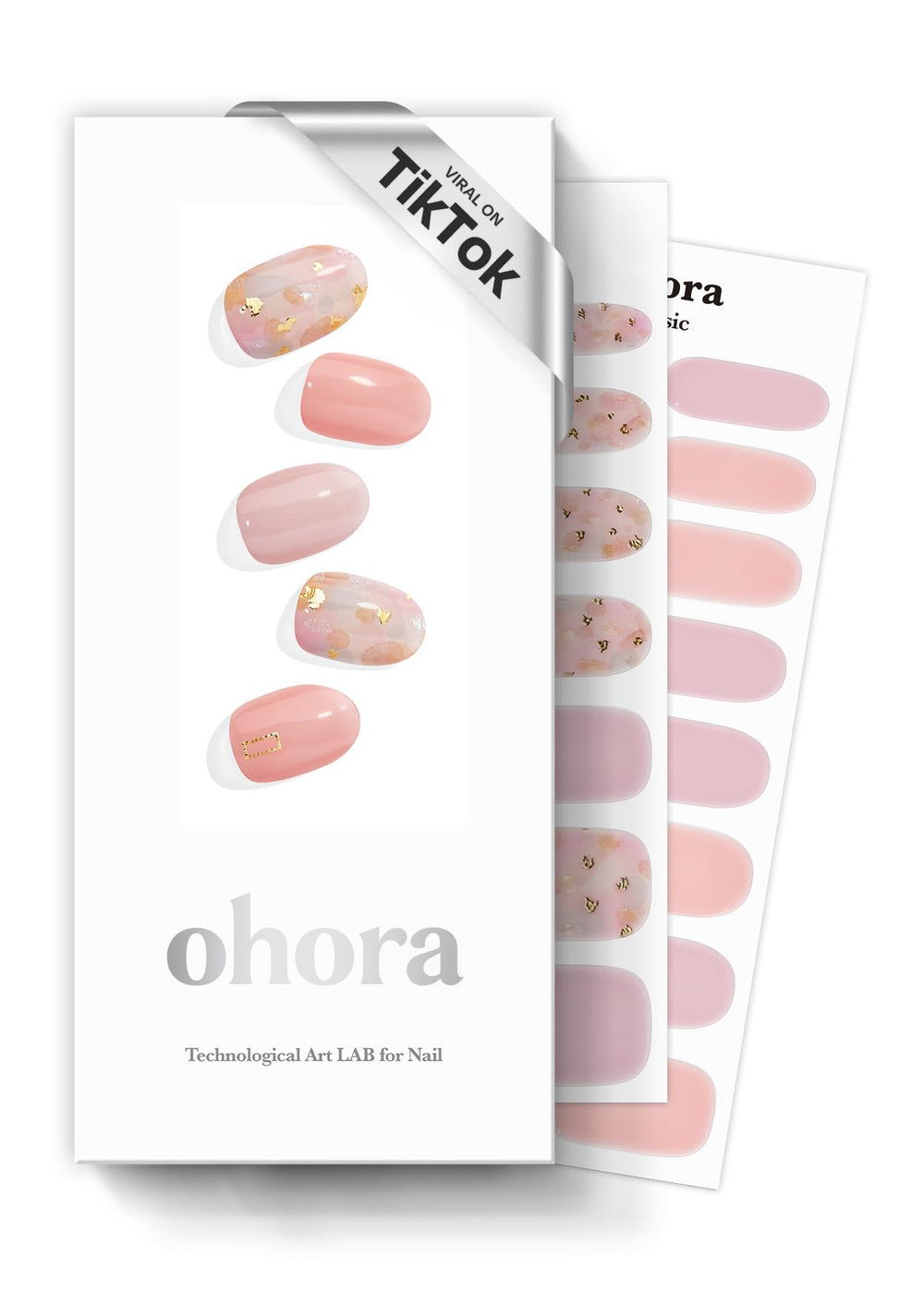 Ohora paquete de tiras de gel semi-curadas listas para uso rápido