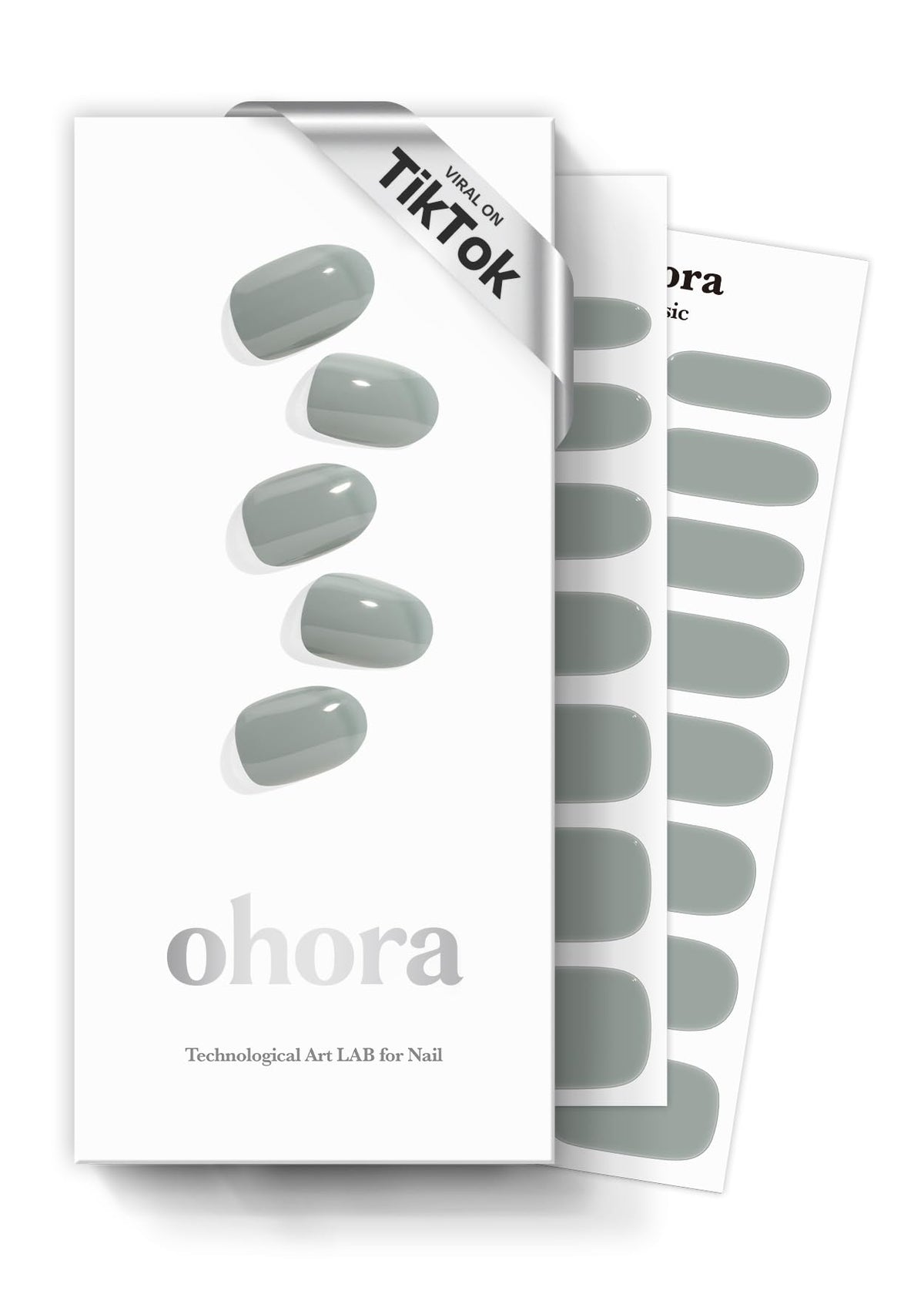 ohora tira gel crema fog, pack en estuche, aplicación rápida