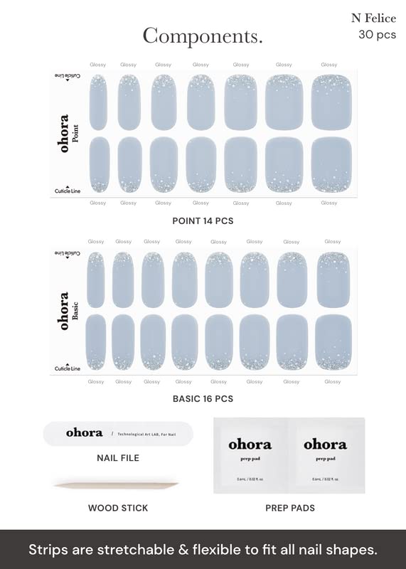 ohora N Felice fácil de aplicar y retirar