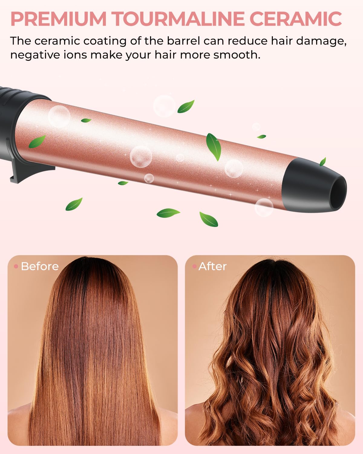 Ohuhu curler-set clips y guante resistentes al calor