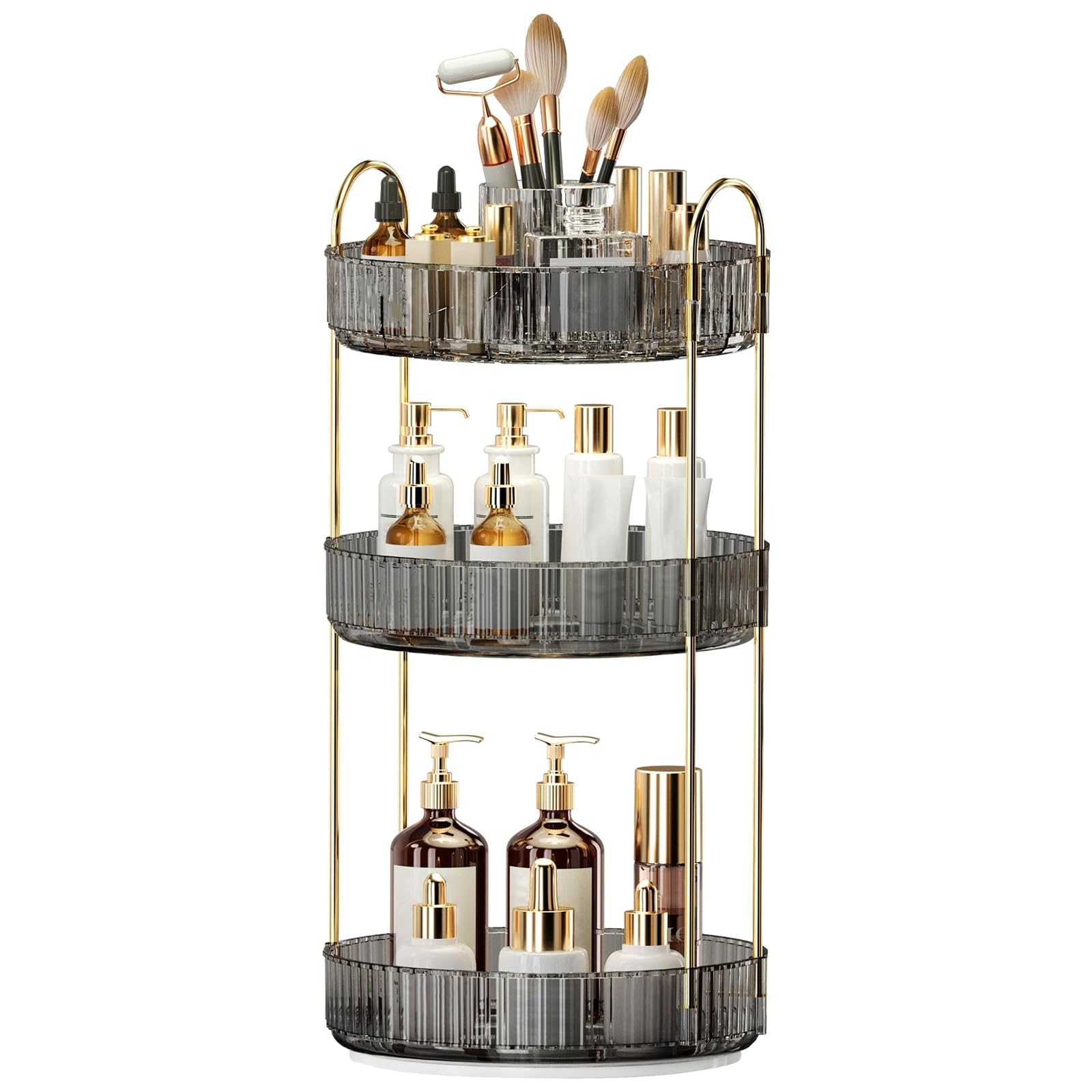 Oifecsie Organizador Maquillaje 360 Grados: acceso rápido a cosméticos