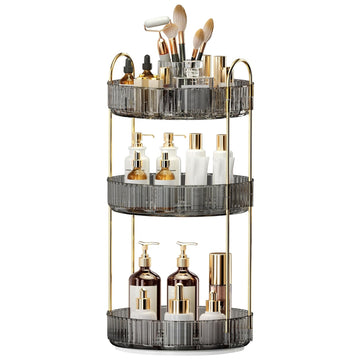 Oifecsie Organizador Maquillaje 360 Grados: acceso rápido a cosméticos