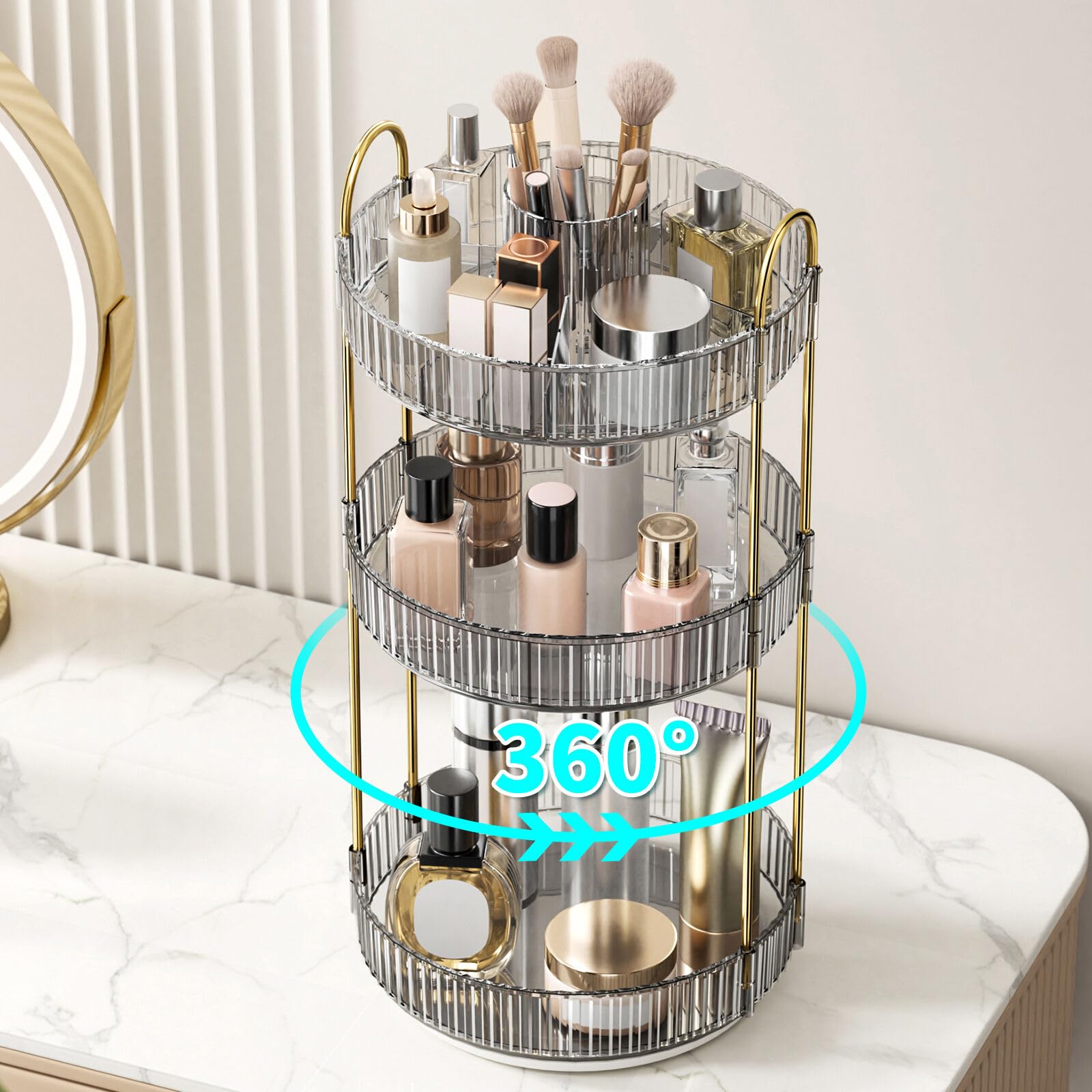 Oifecsie Organizador Perfumes y Cuidado de la Piel: ahorro de espacio