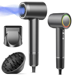 OIMYE secador de pelo con motor sin escobillas de 160000 rpm para secado rápido.