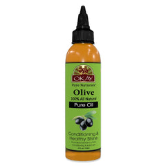 OKAY Aceite de Oliva, botella prensado en frío para piel y cabello