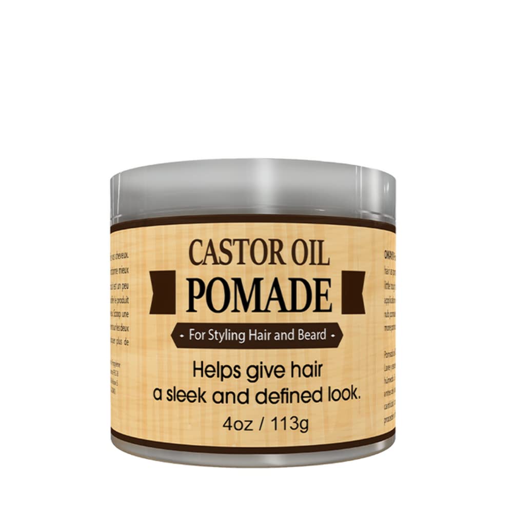 OKAY-MEN pomada de castor para cabello: peinado con control e hidratación