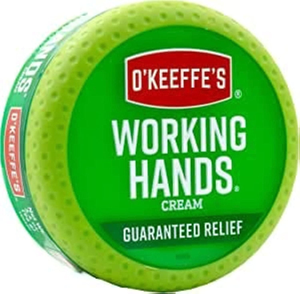 O'Keeffe's Crema para manos en pote de 3-4 oz para uso diario y manos secas