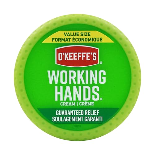 Textura cremosa de O'Keeffe's Working Hands se absorbe rápido
