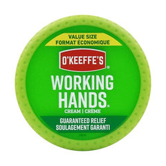 Textura cremosa de O'Keeffe's Working Hands se absorbe rápido