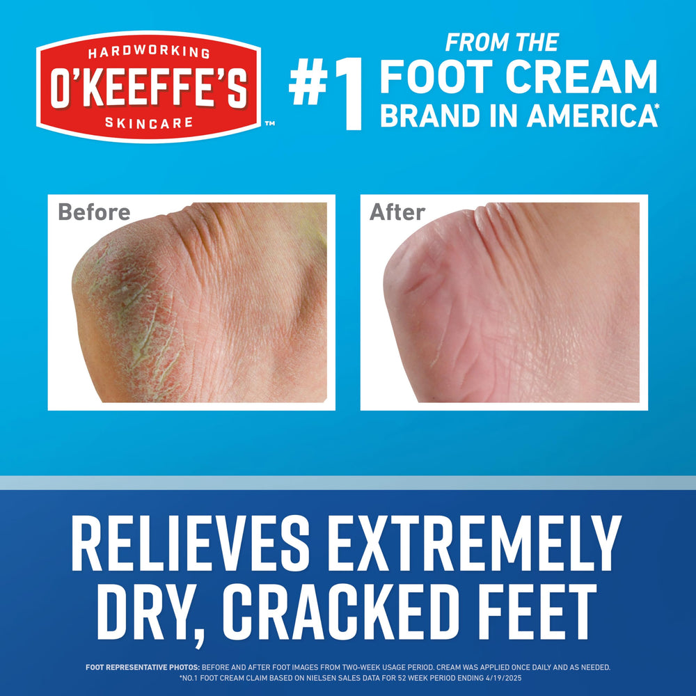 O'Keeffe's crema-pies-barriera-proteccion-piel: protege la piel y mantiene la humedad.