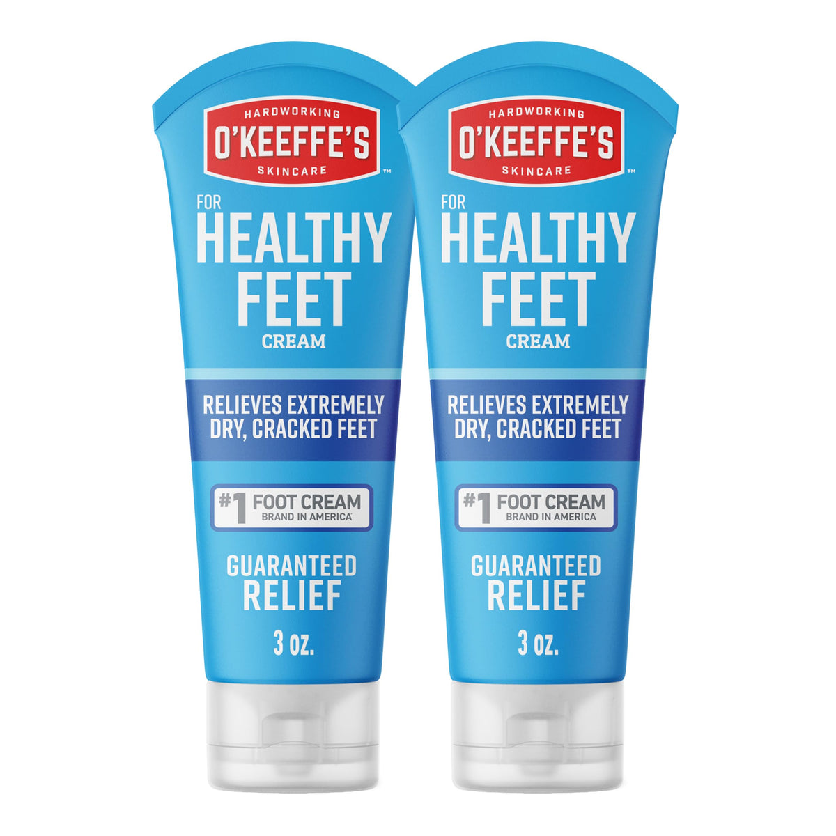 O'Keeffe's crema-pies-hidratacion-intensa-tubo-3oz: hidratación profunda para pies resecos.