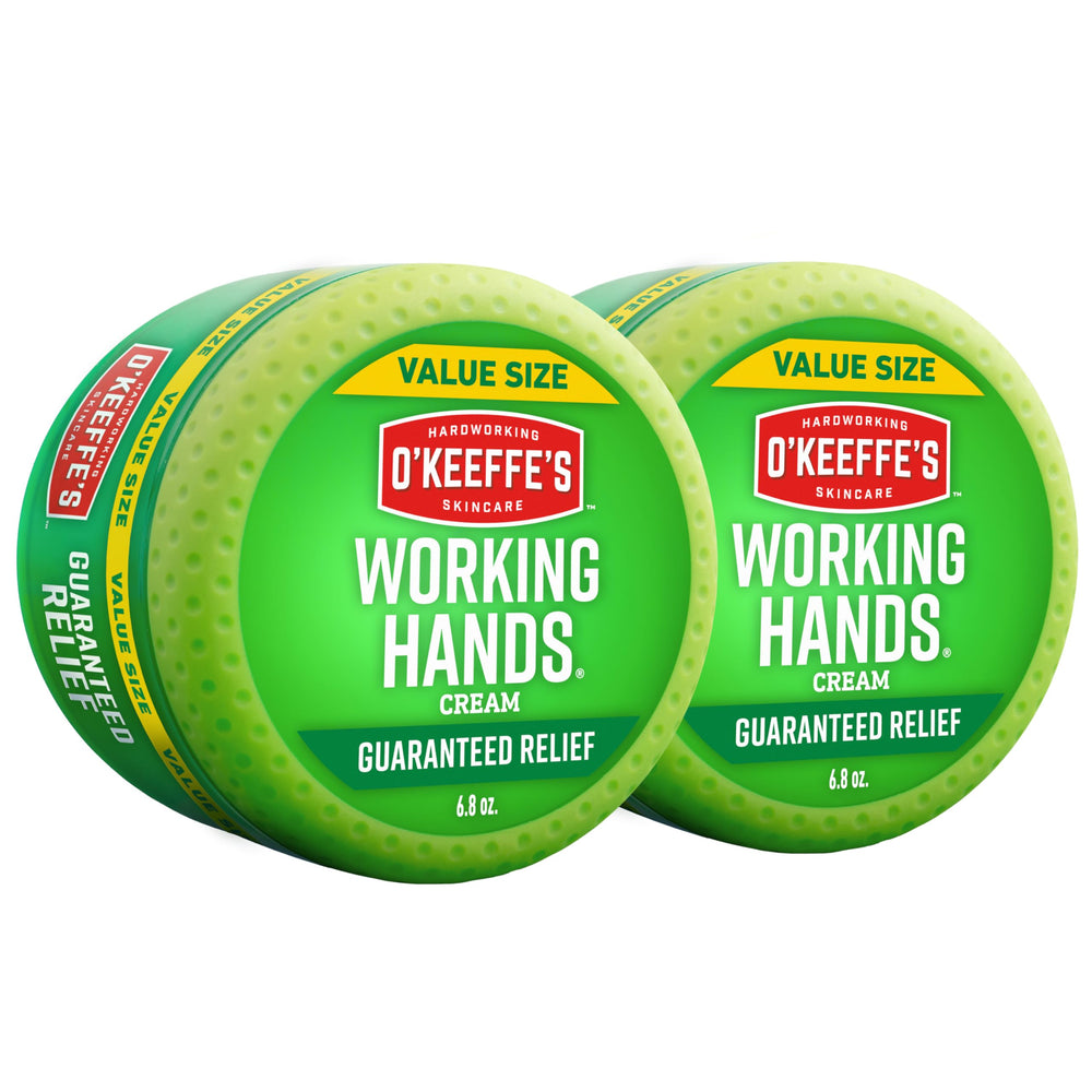O'Keeffe's Working Hands en tarro de 6.8 oz para hidratación diaria.