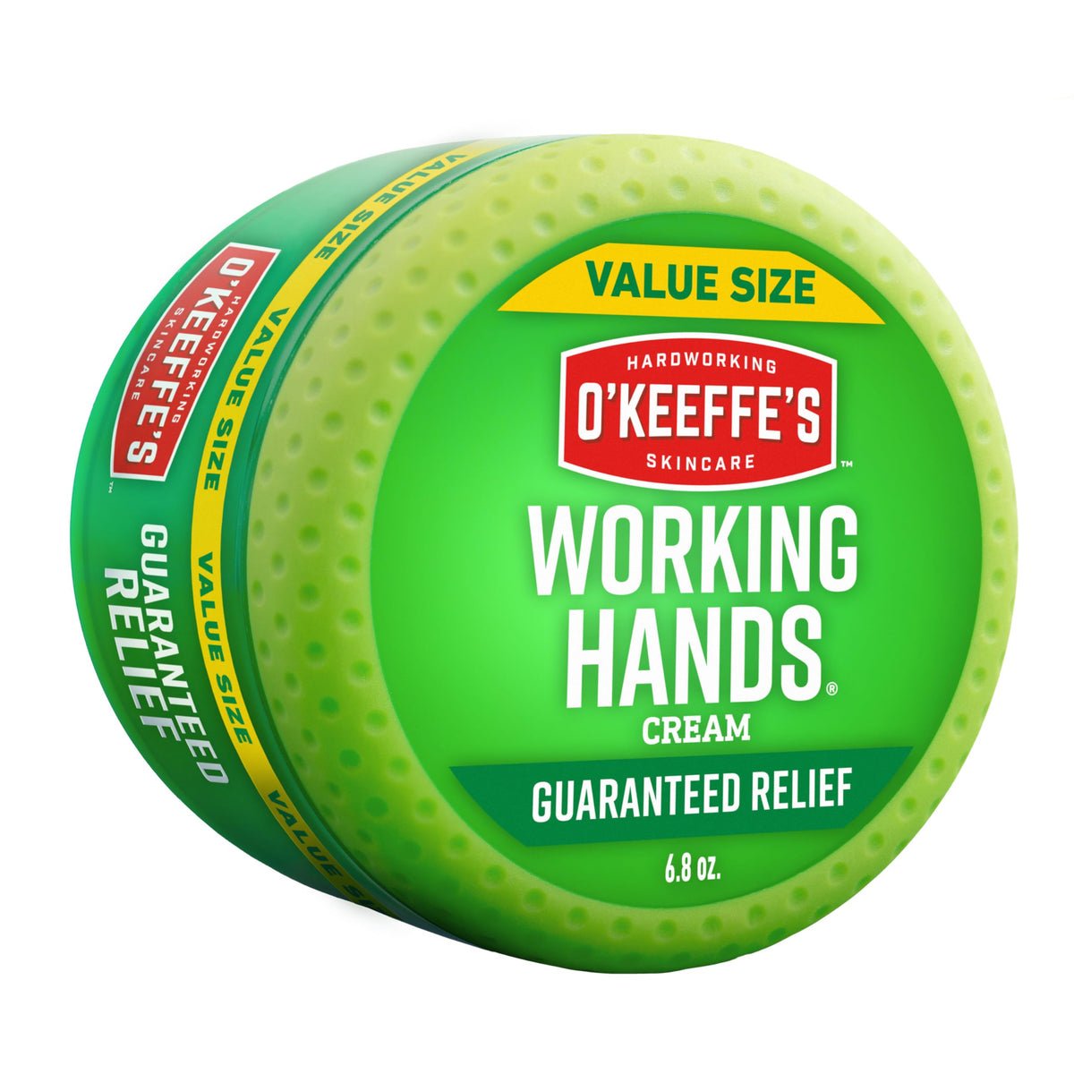 O'Keeffe's en bote de 6.8 oz ofrece alivio inmediato para manos secas