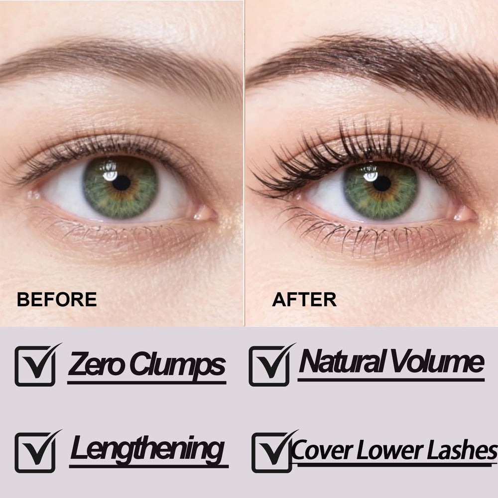 Okerker Mascara ideal para pestañas cortas que buscan definición sin grumos.