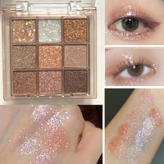 Okerker Sombras ojos brillo lentejuelas para destellos llamativos.