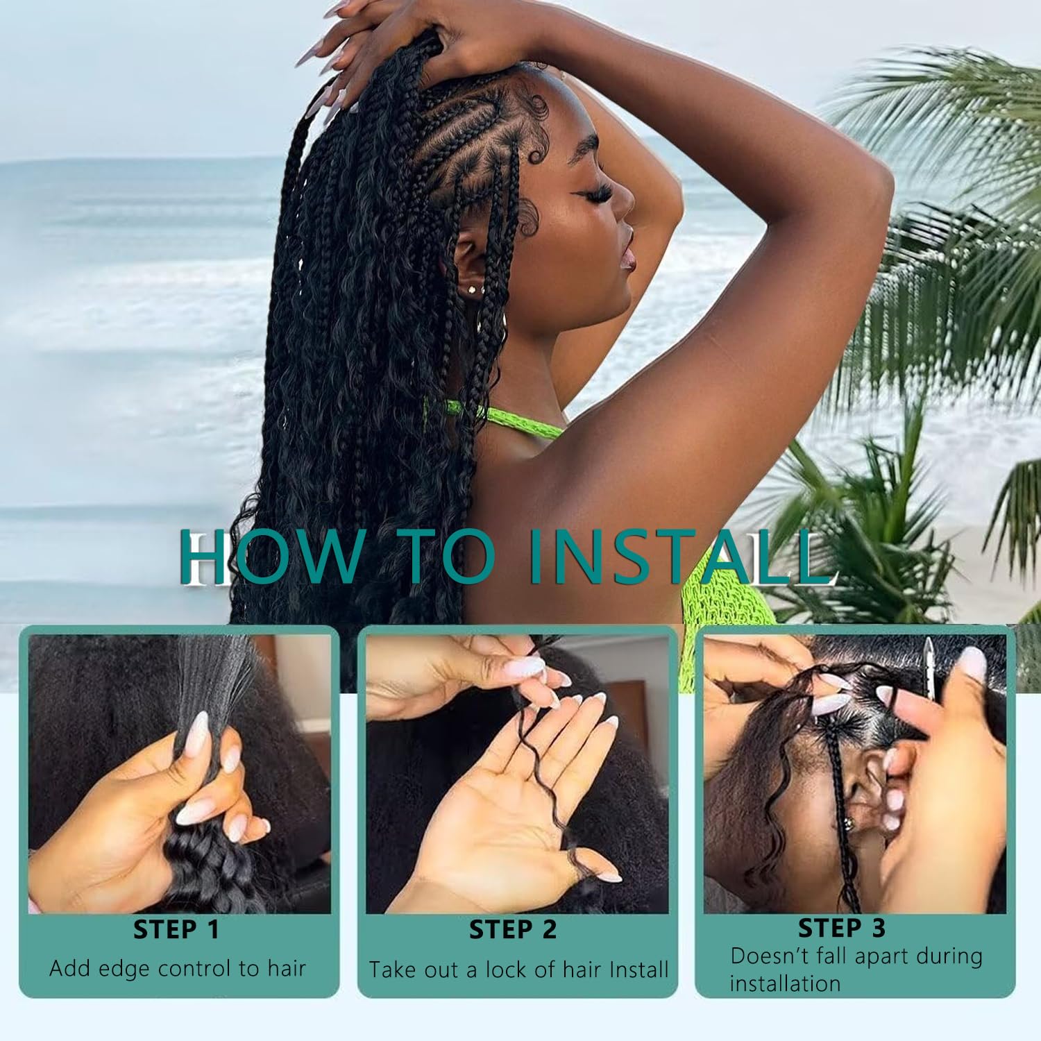 OKVOKV estilo bohemio con trenzas modernas para looks versátiles