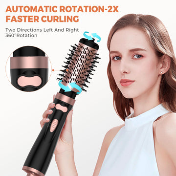 OKWRAP 3en1 cepillos intercambiables para rizar el cabello