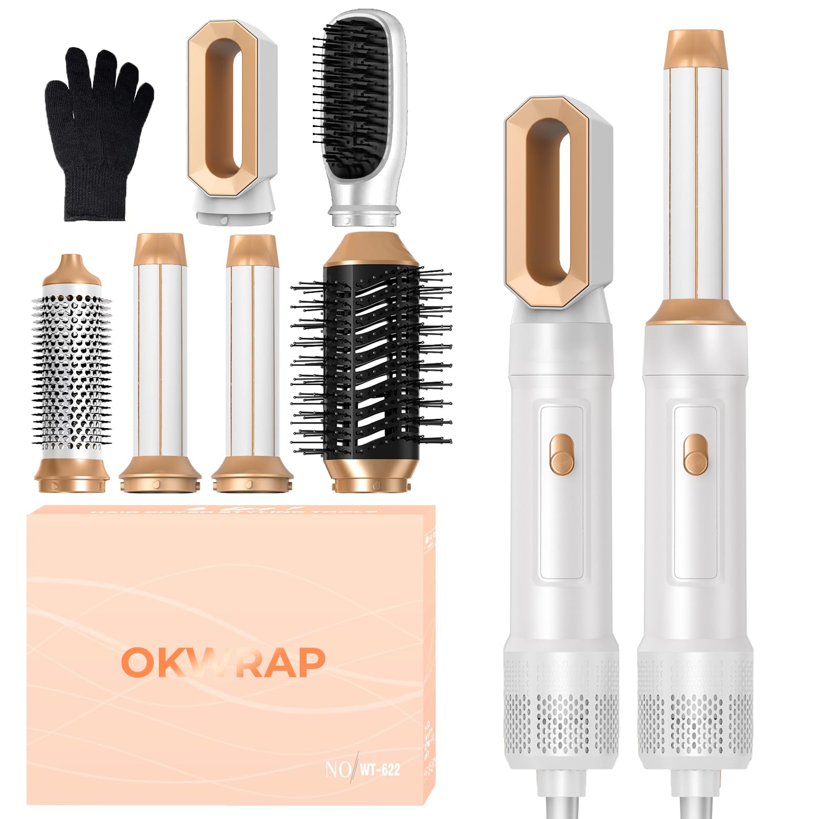 OKWRAP secador-aire-equilibrio ofrece peinado suave y rápido sin frizz.