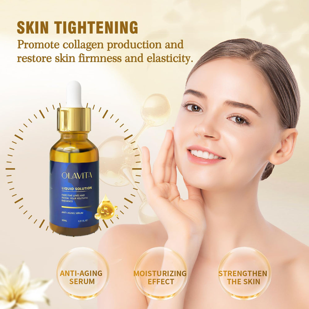 OLAVITA Serum facial brillo sutil que realza la tez