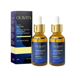 OLAVITA Serum facial Vitamina C y E, gotas para aplicación precisa y luminosidad diaria
