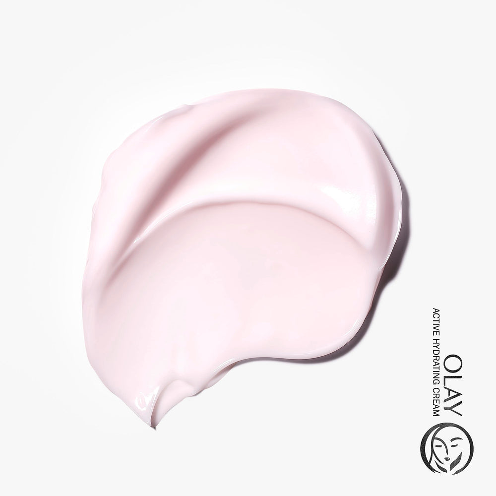 Rostro sin grasa gracias a Olay Activa, hidratación equilibrada.