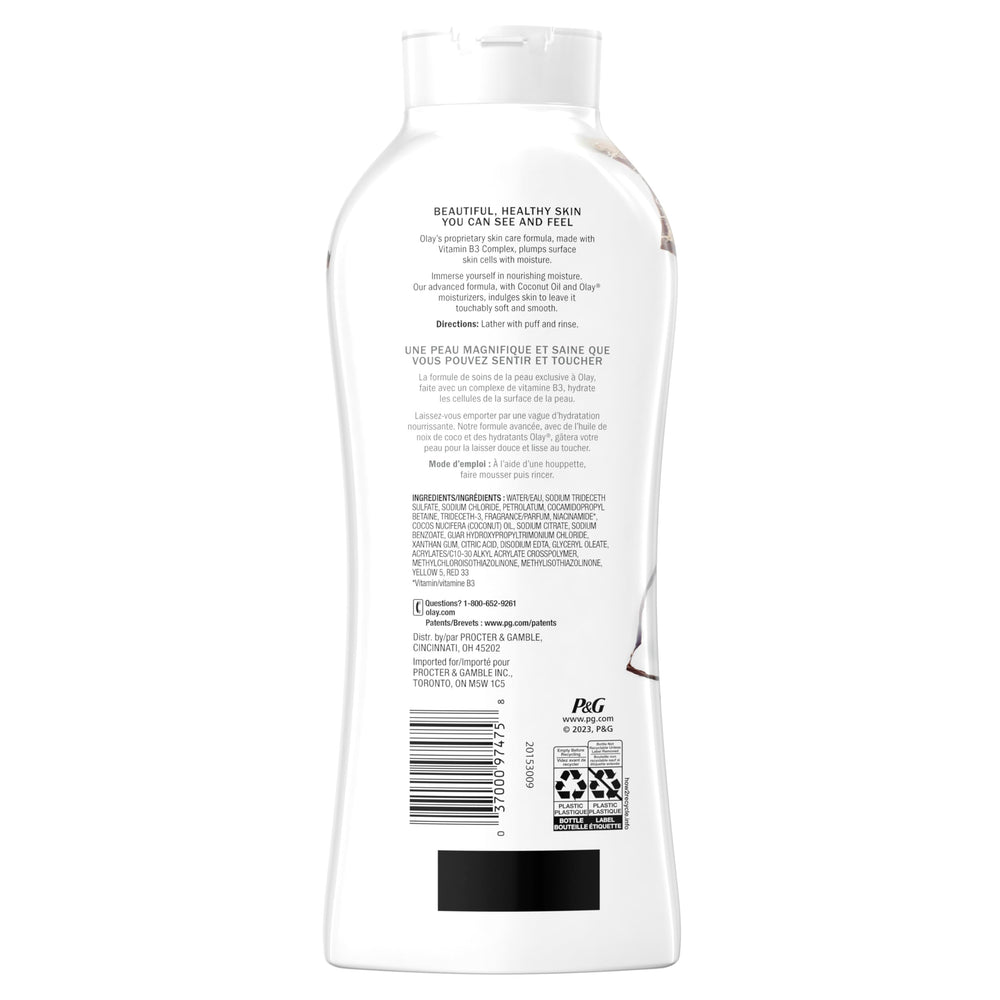 Aroma de coco que refresca la rutina de ducha.
