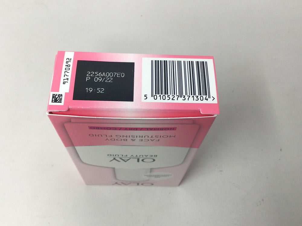 Olay Beauty Fluid Regular 100 ml, textura no grasa para piel cómoda.