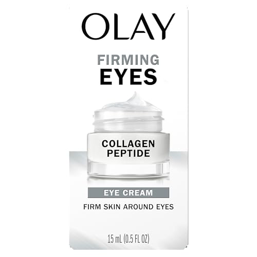 Elasticidad de la zona ocular mejorando con Olay Firming Eye Cream sin fragancia