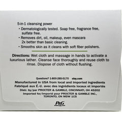 OLAY Daily Gentle Clean, activación con agua crea espuma suave para limpieza.