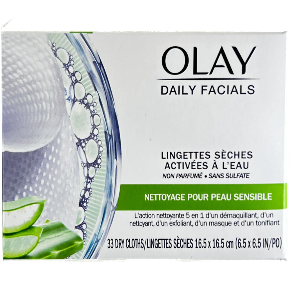 OLAY Daily Gentle Clean, sin fragancia para piel cómoda.