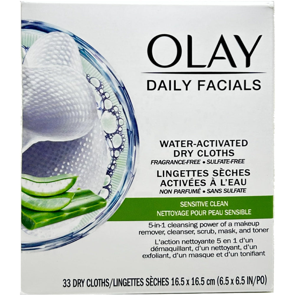 OLAY Daily Gentle Clean, tamaño compacto ideal para viaje y bolso.
