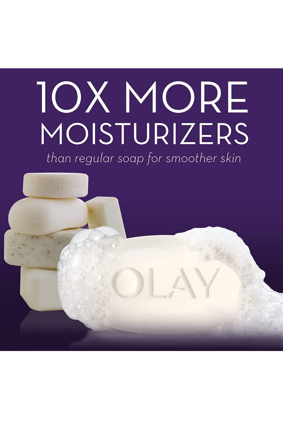 Empaque práctico de Olay para rutina diaria de cuidado de la piel.
