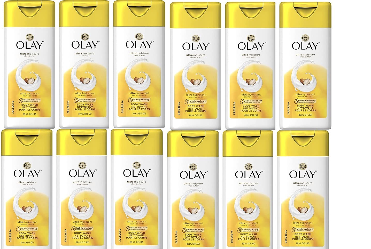 Olay Gel de Ducha Ultra Hidratante, formato viaje de 3 oz, ideal para viajes