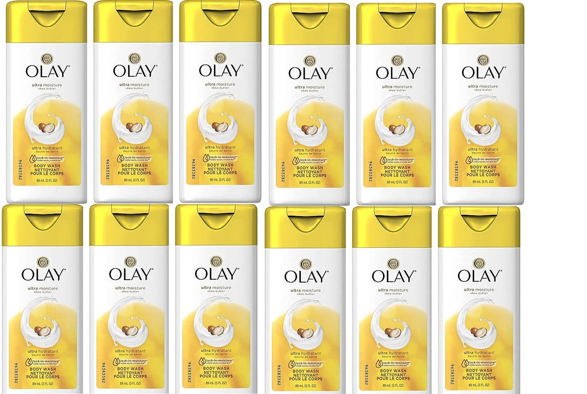 Olay Gel de Ducha Ultra Hidratante, formato viaje de 3 oz, ideal para viajes