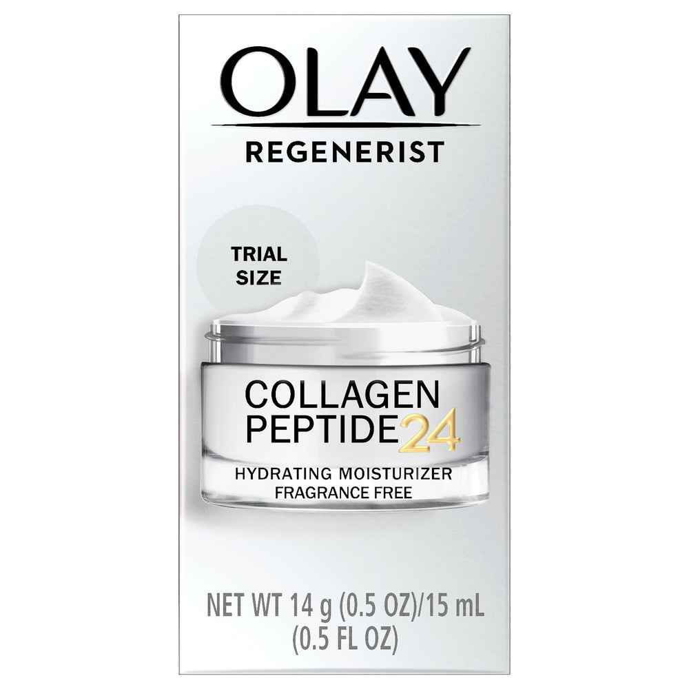 Olay Regenerist Collagen Peptide 24 sin fragancia, crema suave.