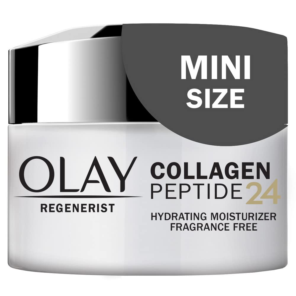 Olay Regenerist Collagen Peptide 24 textura no grasa para uso diario.