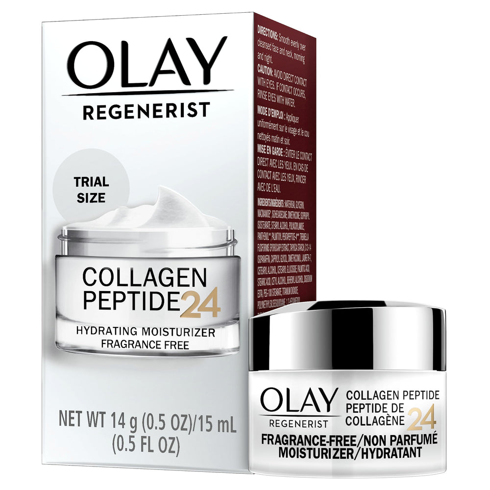 Olay Regenerist Collagen Peptide 24 vitamina B3 para tono y textura.