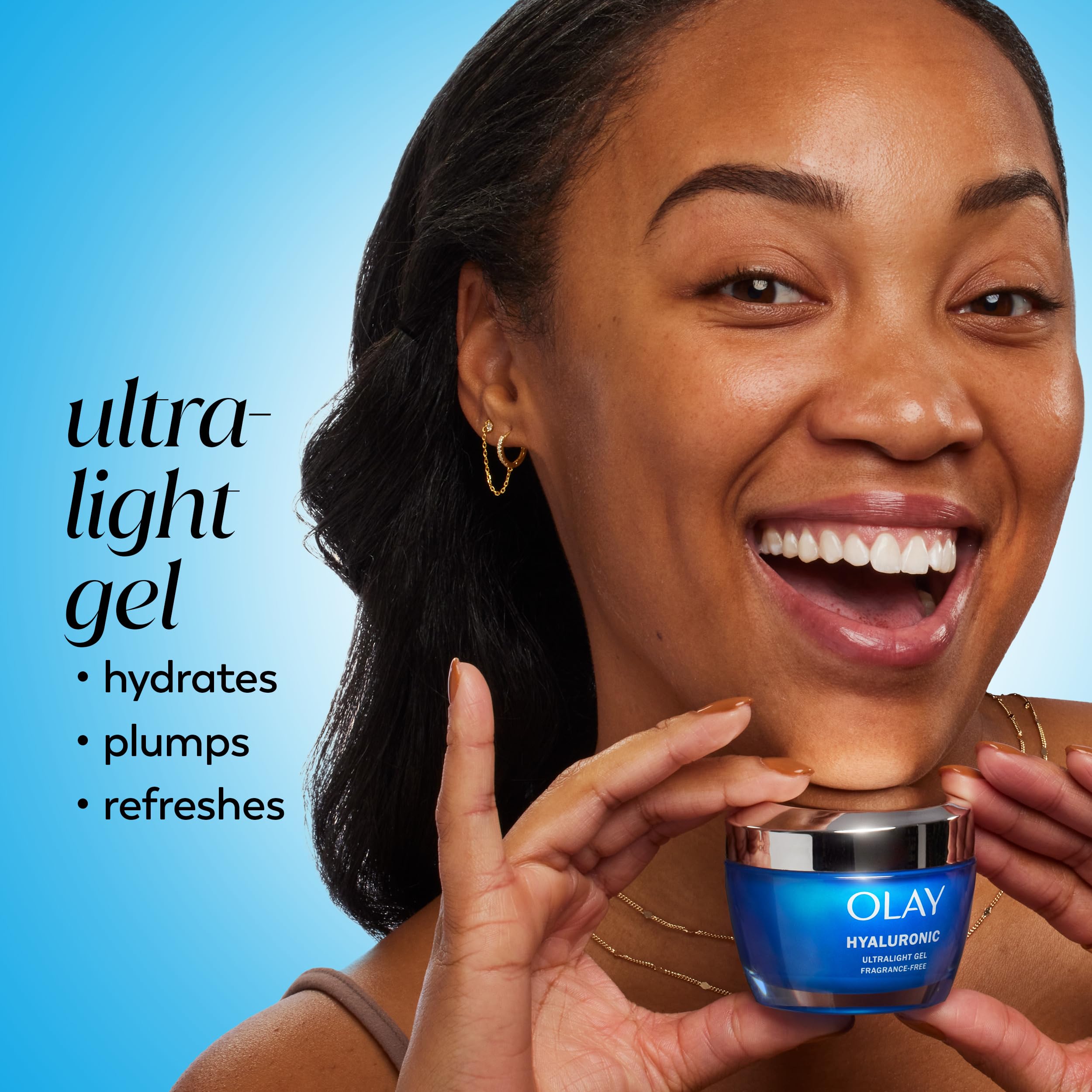 Textura gel suave de Olay Regenerist facilita la aplicación diaria