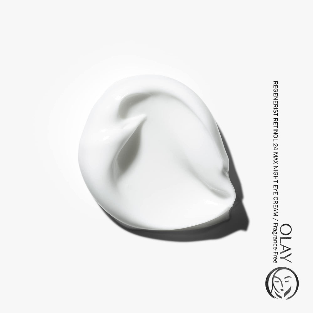 Olay Retinol 24 MAX Envase 0.5 oz conveniente para cuidados nocturnos.