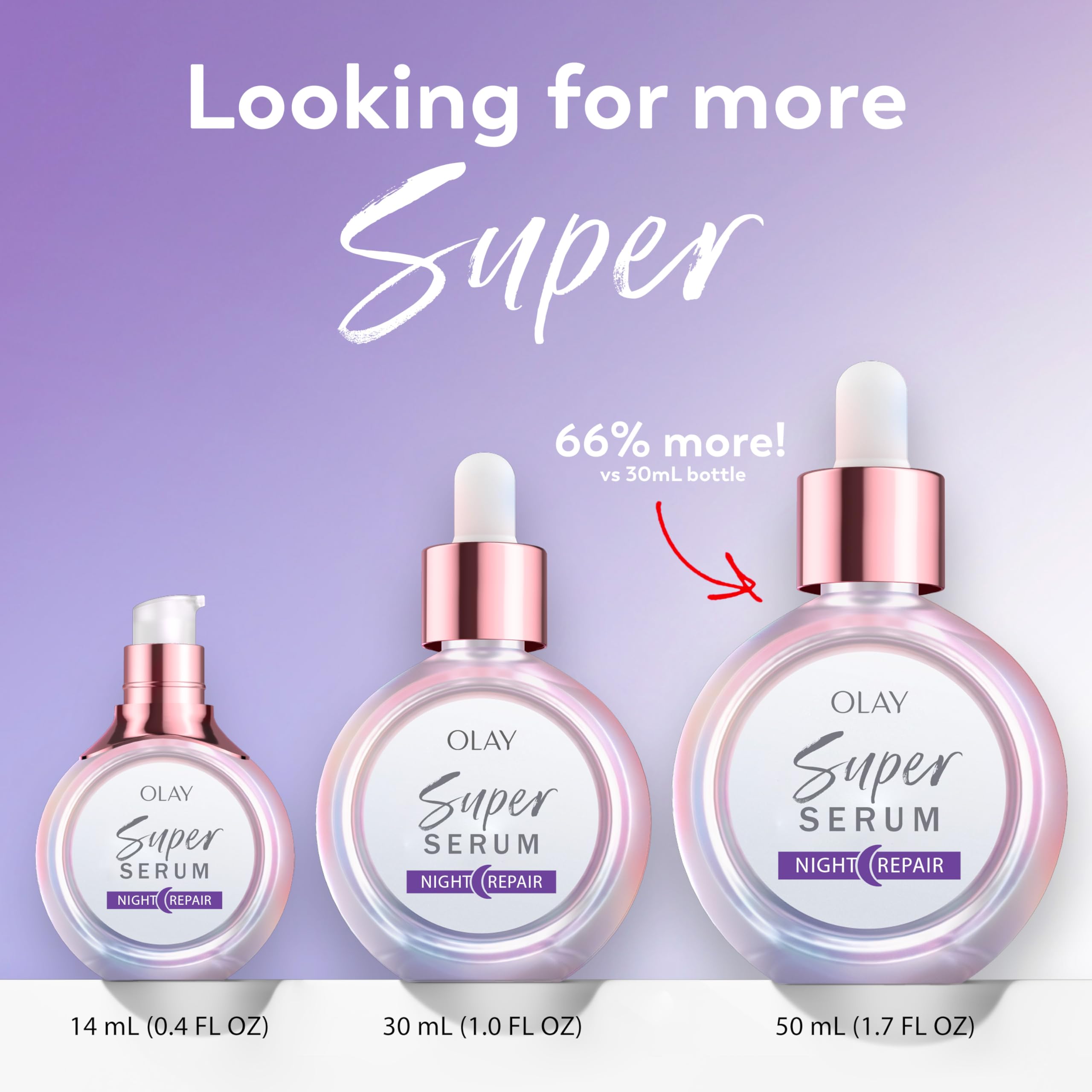 Olay Nocturno Serum ayuda a un tono más uniforme con uso constante.