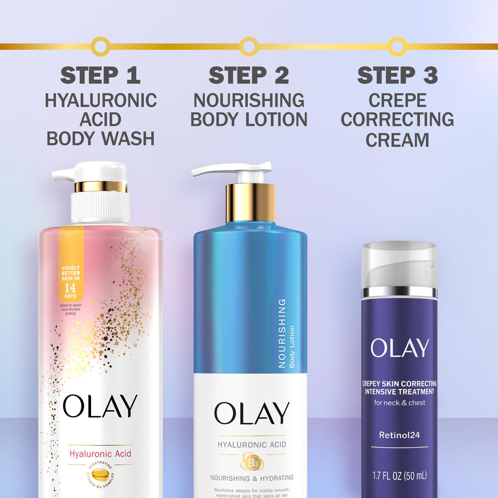 Olay suavidad de la piel: mejora la textura en cuello y escote