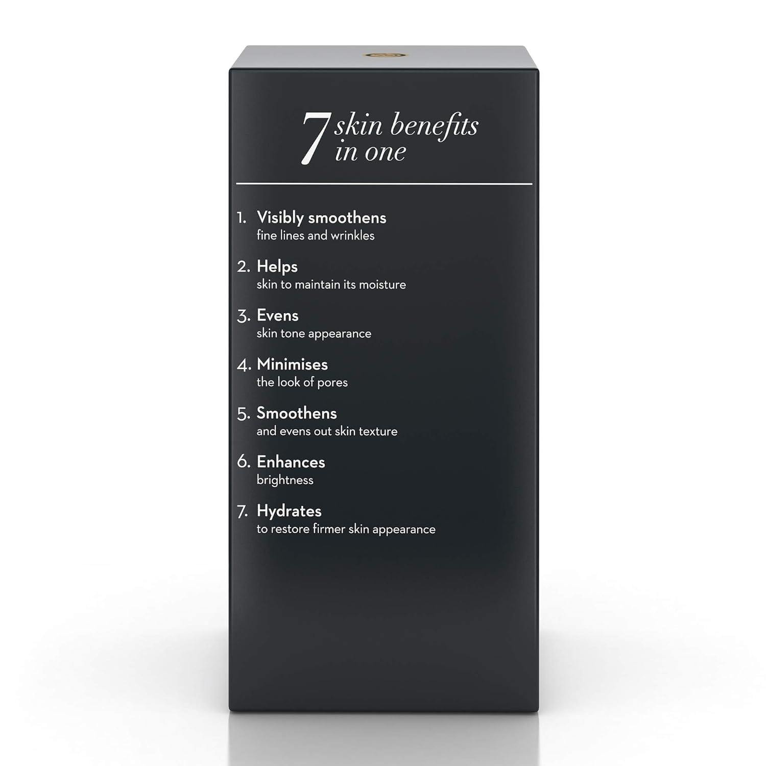Aplicación suave con la mano de Olay Total Effects crema de día SPF 15 para rostro.