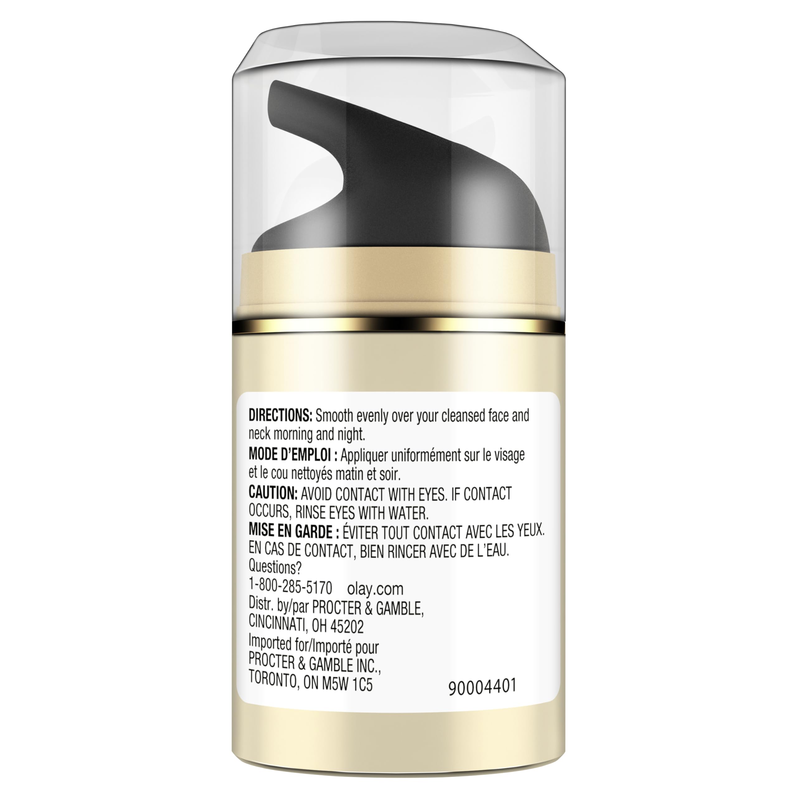 Envase compacto de Olay Total Effects facil de usar